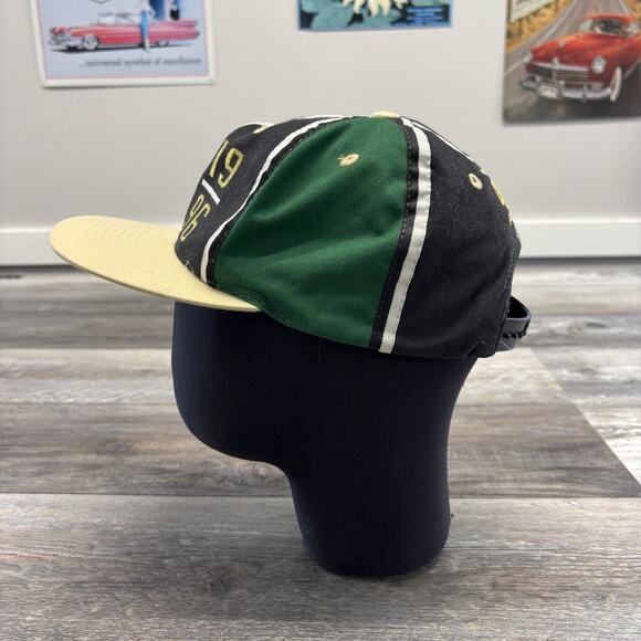 Vintage 90s Olympics 1996 Green OS USA Logo Athletic Hat Atlanta GA Snapback Cap - Picture 2 of 5